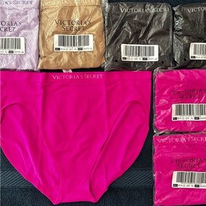 Victoria’s Secret Seamless Brief Panty Lot of 7–NEW